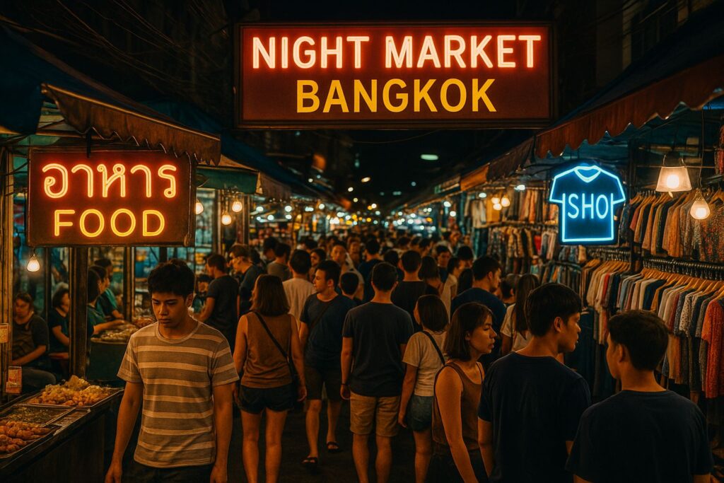 ผจญภัยในเมือง – ผสมผสานความสะดวก วัฒนธรรม และรสชาติ Night Market Bangkok